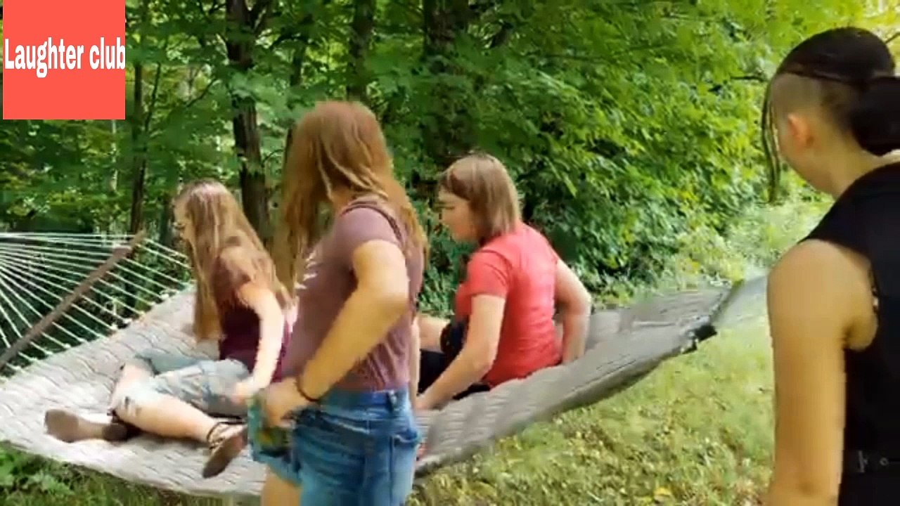 Funny falling video