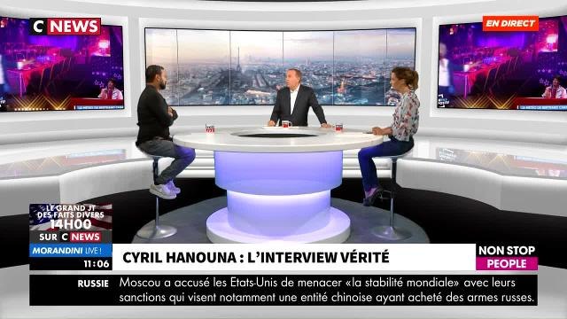 Cyril Hanouna commente le départ de Bertrand Chameroy
