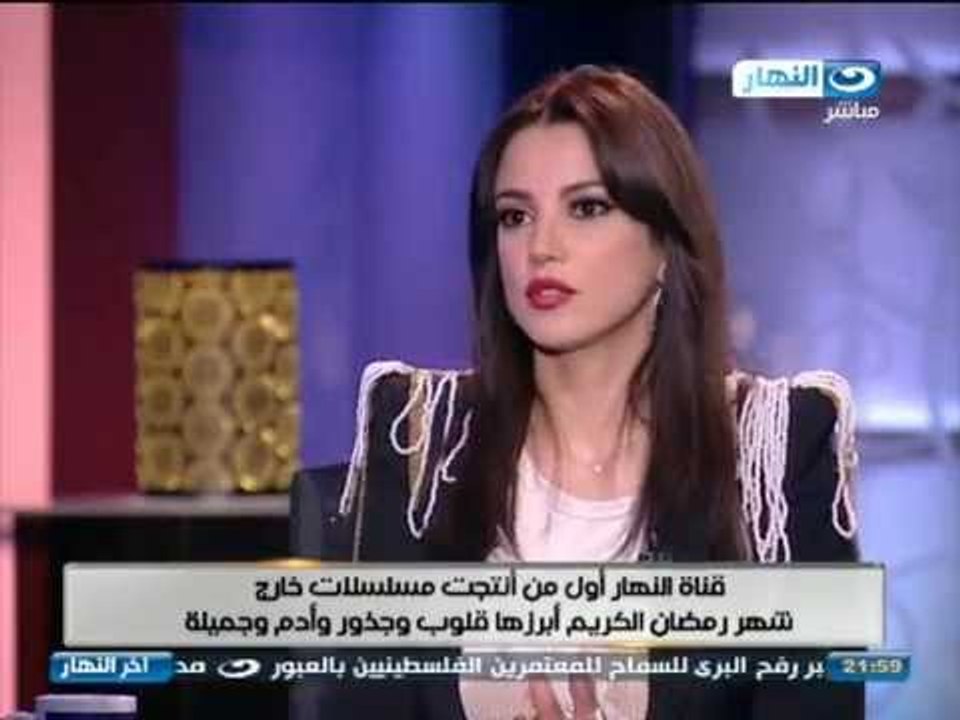 اخر النهار - لقاء الفنانة / درة وحوار خاص حول فيلم المعدية ومسلسل صديق العمر