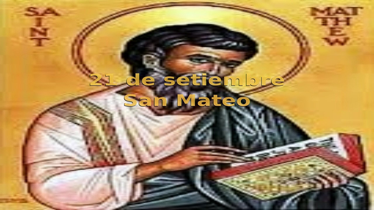 21 de setiembre - San Mateo