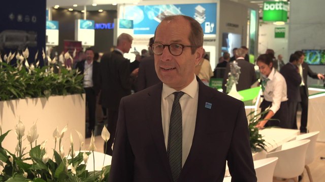 IAA 2018 - Interview Klaus Braeunig, VDA-Geschäftsführer, 67. IAA Nutzfahrzeuge