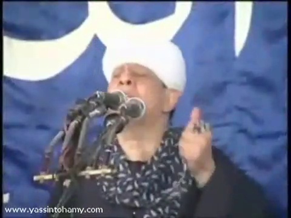 حصريا  الشيخ ياسين التهامى | النفس تبكى على الدنيا - مولد السيدة زينب 2010