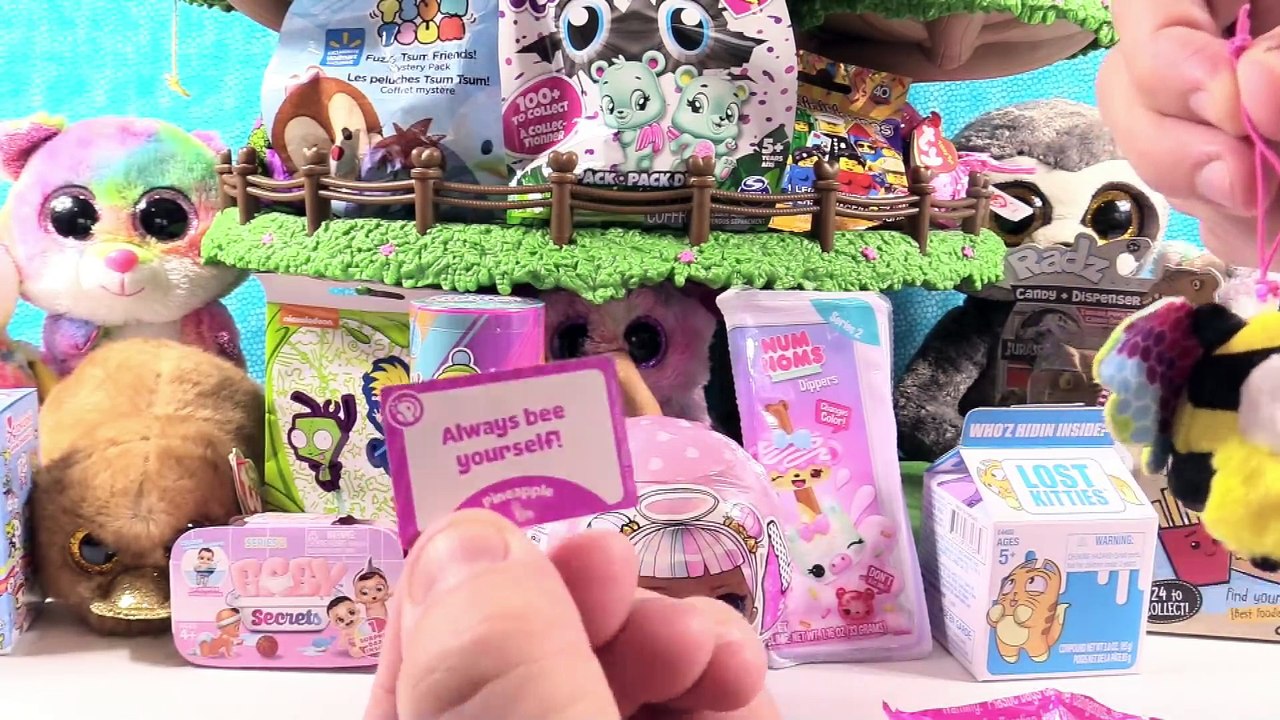 Blind Bag Treehouse #166 Unboxing LOL Surprise Party Pop Teenies Disney Toys _ PSToyReviews