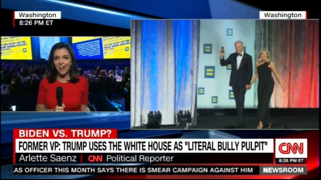 Former VP: Donald Trump uses The White House as Literal Bully Pulpit #JoeBiden #Biden2020 #Biden #DonaldTrump #CNN #News