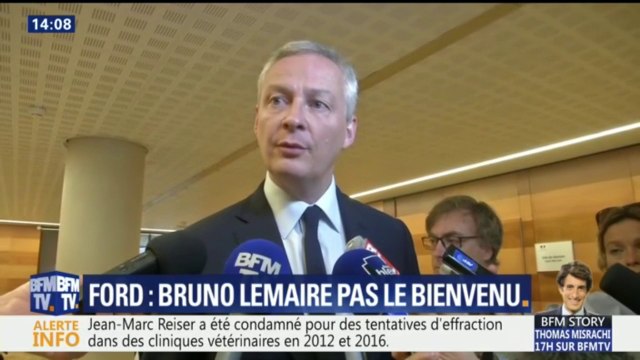 Site Ford de Blanquefort: le repreneur Punch est crédible estime Bruno Le Maire, Philippe Poutou réclame plus de garantis