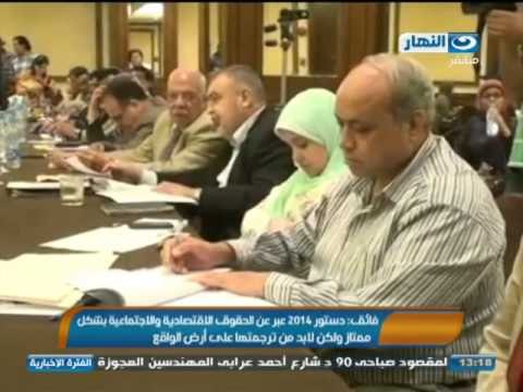 #أخبار_النهار| فائق دستور 2014 عبر عن الحقوق الاقتصادية والاجتماعية بشكل ممتاز