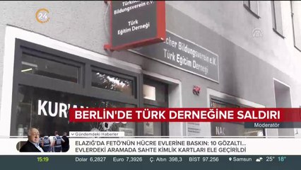 Berlin'de Türk derneğine saldırı