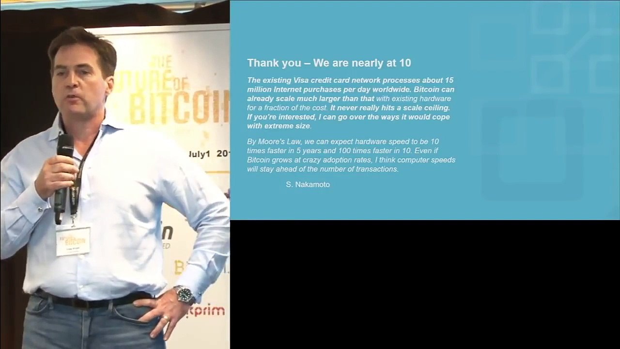 Craig Wright at the 2017 Future of Bitcoin Conference 2|2