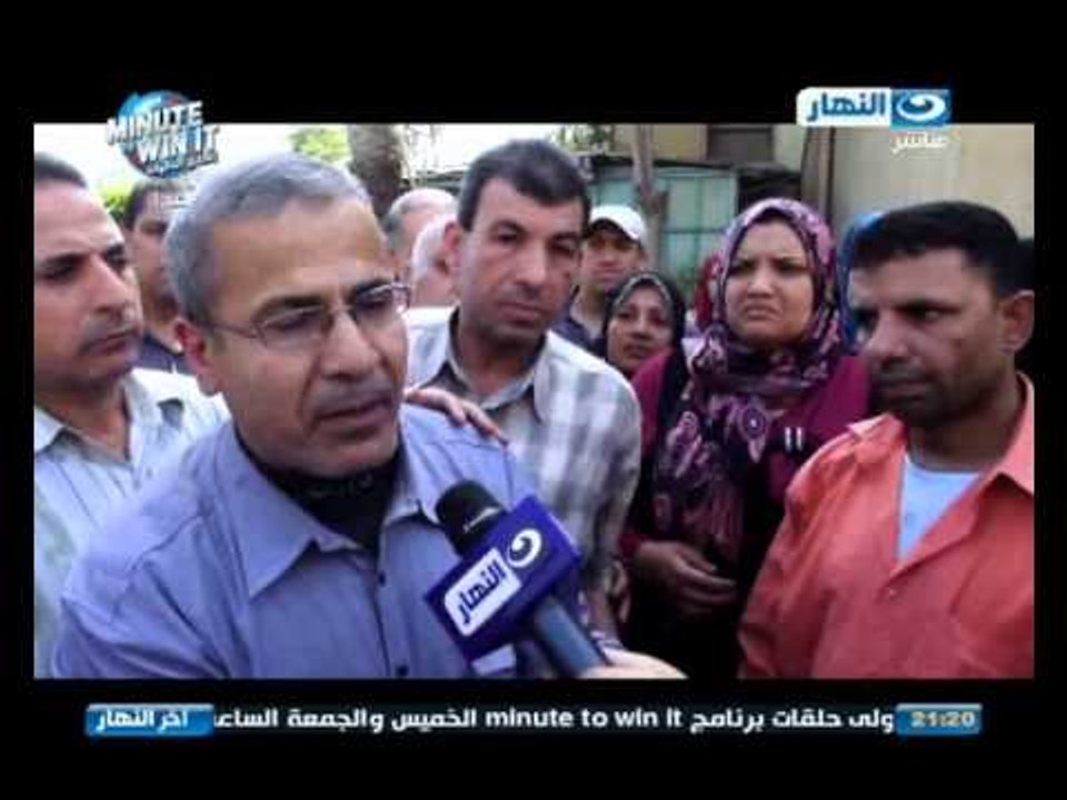 اخر النهار -  اضراب عمال غزل المحلة لليوم الثالث علي التوالي