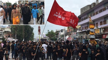 मातमी नारों से गूंज उठी यूपी की राजधानी, सड़कों पर दिखा ऐसा सैलाब