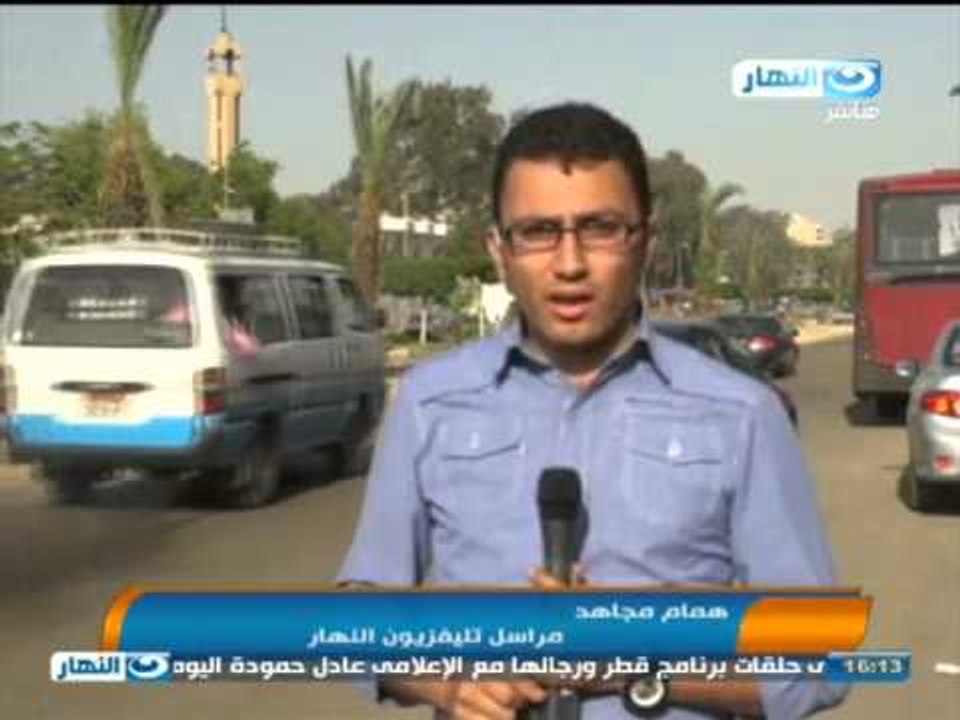 اخبار النهار - اشتباكات بين طلاب الأخوان والأمن امام المدينة الجامعية لجامعة الأزهر