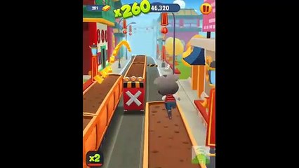 Talking Tom Gold Run Android Gameplay - Frosty Tom 2018