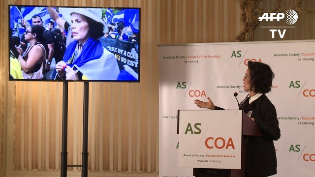 Bianca Jagger pide sanciones contra gobierno de Nicaragua