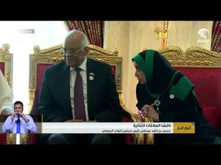 محمد بن راشد يستقبل رئيس مجلس النواب المصري