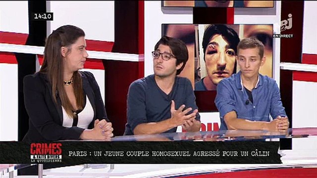 Homophobie: Frappés devant un théâtre, ils témoignent en direct dans Crimes et faits divers sur NRJ12: On est des PD mais pas des tapettes, on allait pas fuir! - VIDEO