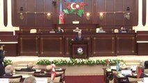 TBMM Başkanı Yıldırım, Azerbaycan Milli Meclisi'ne Hitap Etti