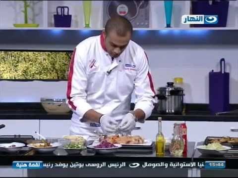#برنامج_لقمة_هنية | طريقة عمل الشيش طاووق الدايت - رول دجاج بالسبانخ والجبنة - سلطة تركى دايت