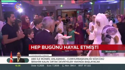Hep bu günü hayal etmişti