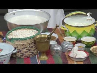 صباح الشارقة - صناعة اللبن قديماً مع الوالدة/مريم سعيد سالم