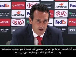 كرة قدم: الدوري الأوروبي: ايمري ليس ممتنًا من أداء لينو مع ارسنال