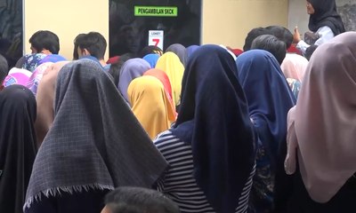 Pendaftar CPNS Antre Buat SKCK di Sejumlah Polresta