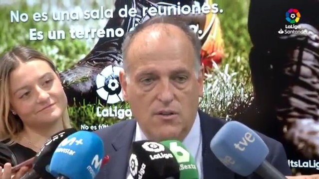 Tebas: El Girona - Barça en EEUU sigue adelante. Creemos que tenemos razón