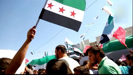 Protests held in Idlib demanding Assad leaves power