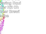 Northern Brewer Deluxe Home Brewing Equipment Starter Kit  Chinook IPA Beer Brewing