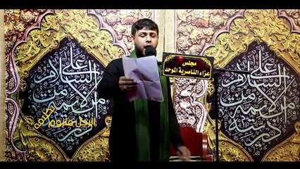 وامسلماه ll سيد فاقد الموسوي llكلمات عدنان الغزي ll عزاء الناصريه الموحد ll محرم الحرام