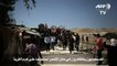 فلسطينيون يتظاهرون في خان الأحمر احتجاجا على هدم القرية