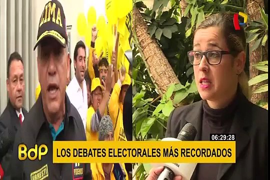 Los mejores momentos de los debates electorales que siguen en la memoria de los peruanos