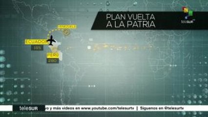 Más de tres mil venezolanos han regresado con plan Vuelta a la Patria