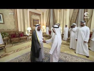 Download Video: حاكم الشارقة يواصل استقبال المهنئين بشهر رمضان الفضيل