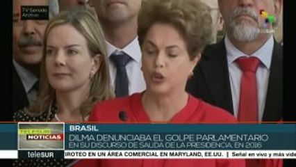 Brasil: Dilma y su denuncia del golpe parlamentario en su contra