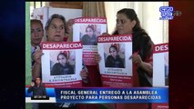 Entregan a la Asamblea Nacional proyecto de ley de personas desaparecidas