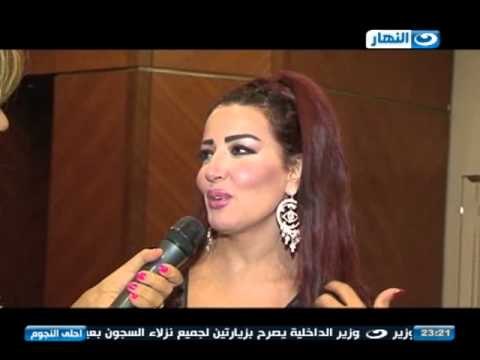 احلى النجوم - لقاء مع الفنانة / سمية الخشاب في مهرجان الأسكندرية السينمائي 2014