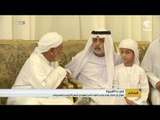 نهيان بن مبارك يقدم واجب العزاء لأسر شهيدي الوطن الزيودي والعبدولي