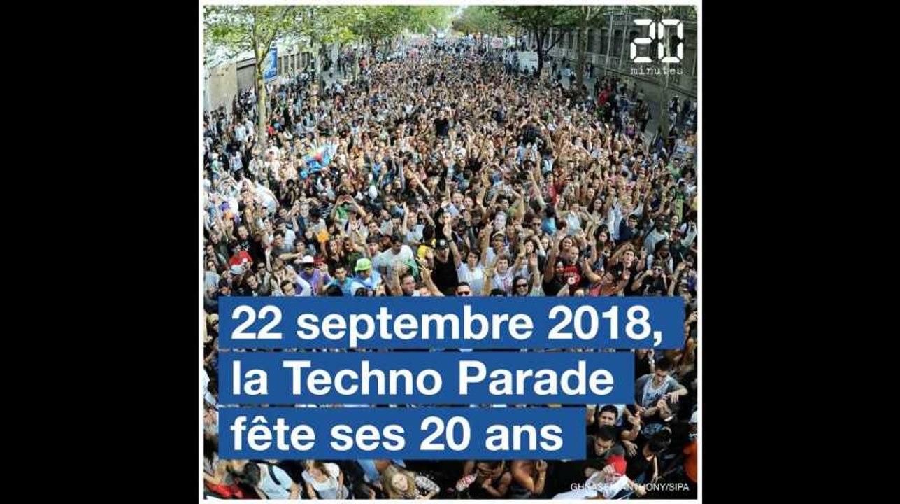 La Techno Parade de Paris a 20 ans