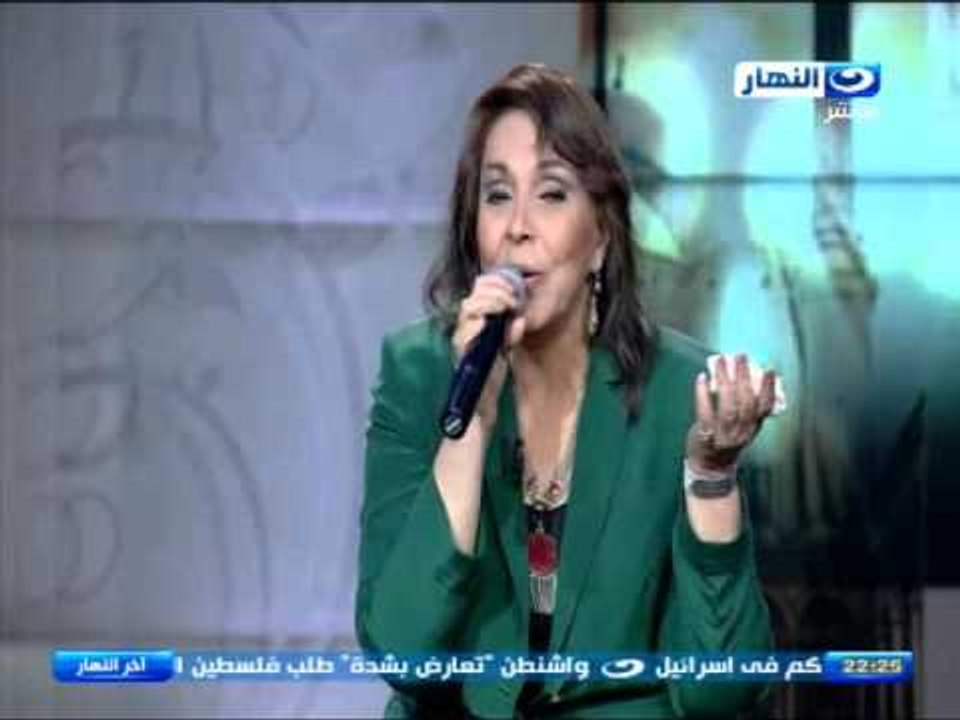 اخر النهار - محمود سعد |  الفنانة عفاف راضي اغنيه  " مصر هي امي "
