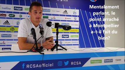 conference presse avant Strasbourg - Amiens