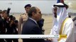 محمد بن زايد يصل إلى القاهرة والرئيس عبدالفتاح السيسي في مقدمة مستقبليه