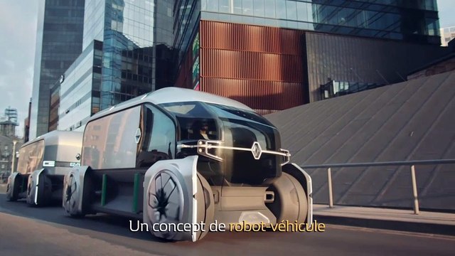 Renault EZ-Pro: un robot-véhicule autonome, électrique, connecté et partagé