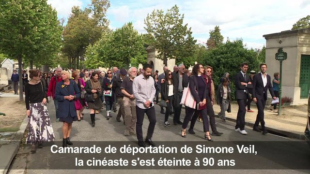Marceline Loridan-Ivens, rescapée de la Shoah, enterrée à Paris