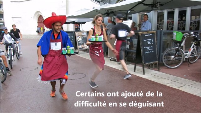 La Course des serveuses et garçons de café à Annecy