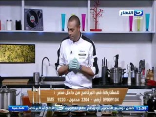 #لقمة_هنية : طريقة عمل فتة كوارع و طاجن عكاوي بالبطاطس و ملوخية خضراء مع الأرز