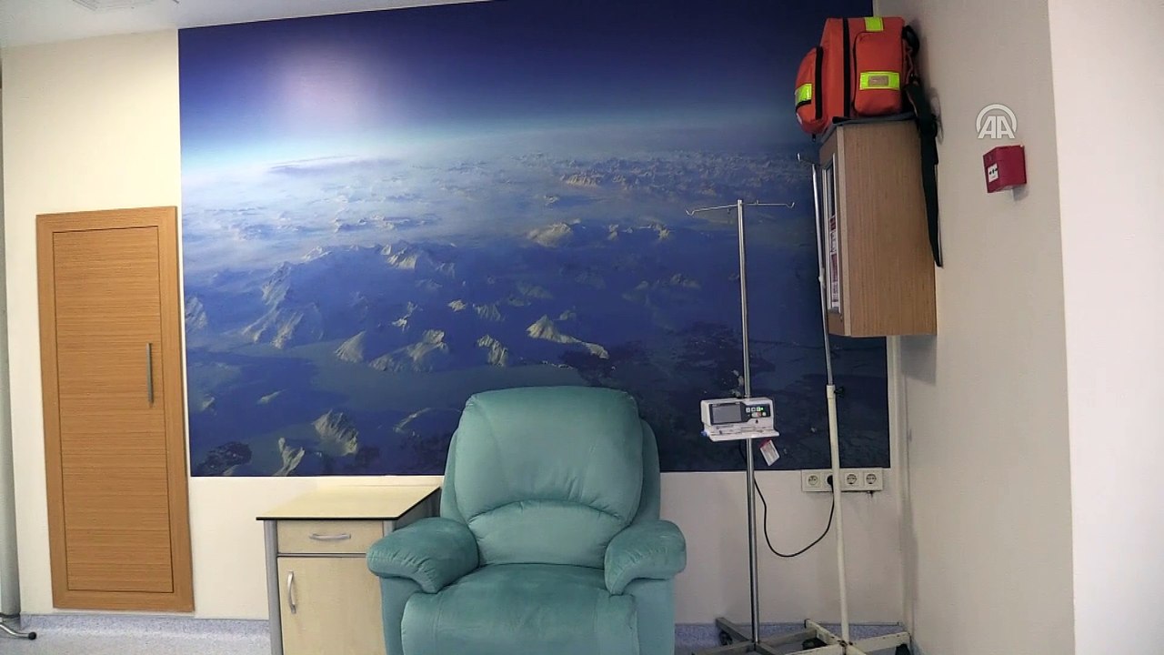 Kanser hastaları için 'sanal gökyüzü' - RİZE