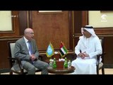 سيف بن زايد يستقبل وكيل الأمين العام لمكتب الأمم المتحدة لمكافحة الإرهاب