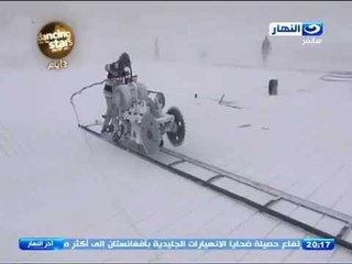 اخر النهار |  يرصد معاناة عمال المحاجر بالمنيا