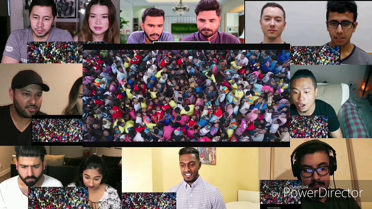 Foreigners react on 2.0 teaser Mashup video