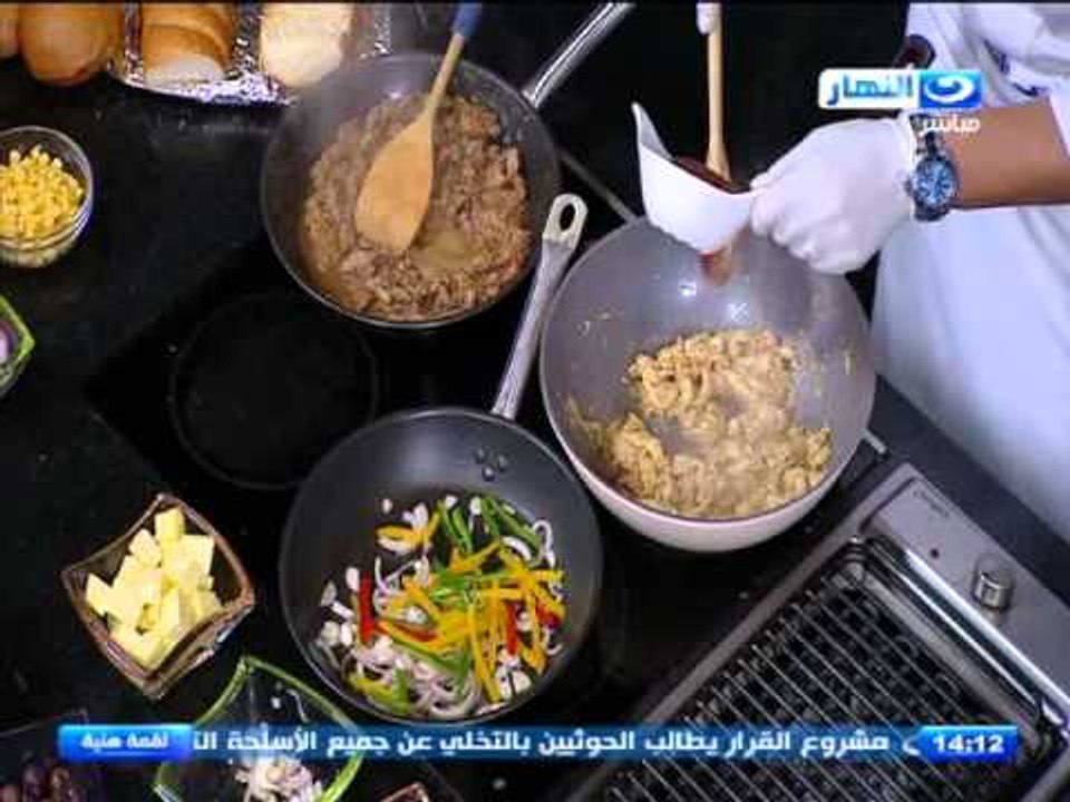 #لقمة_هنية | ساندوتش ستيك هوجو مع المشروم | سان...